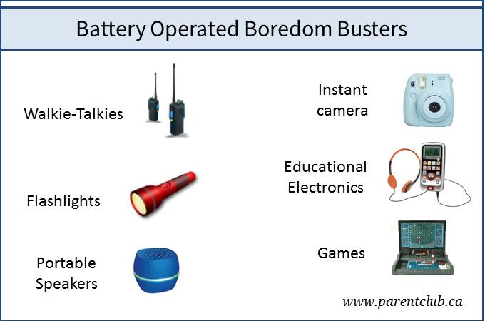 Buster della noia a batteria tramite www.parentclub.ca