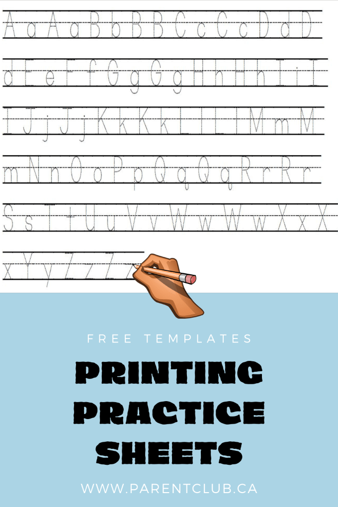 Free Printing Practice Sheets