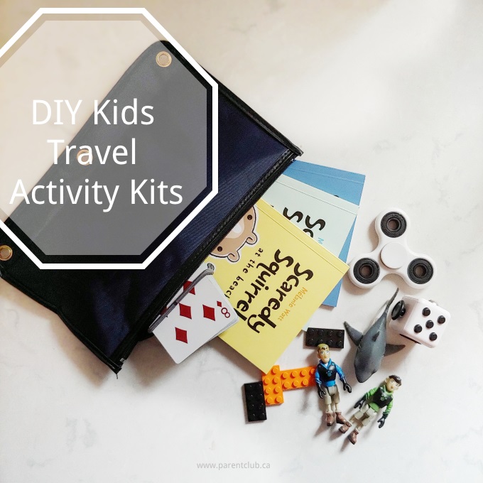 Kit di attività di viaggio per bambini fai da te -